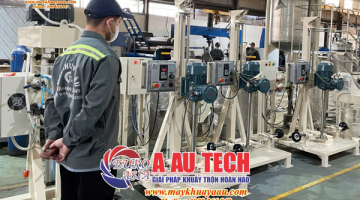 Máy khuấy sơn phòng nổ 50 lít tay quay-Giải pháp an toàn cho ngành sơn và hóa chất