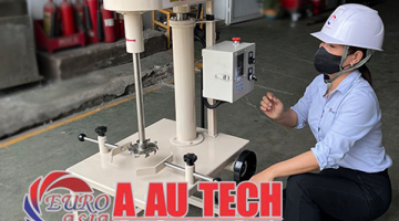 Máy khuấy sơn thí nghiệm phòng nổ 20 lít giải pháp khuấy trộn an toàn, chính xác cho phòng lab