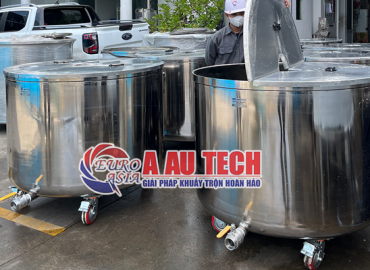 Bồn Chứa Sơn 1000 Lít Inox 304 Giải Pháp Lưu Trữ Sơn An Toàn, Bền Bỉ, Di Chuyển Linh Hoạt