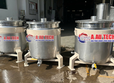 Bồn chứa sơn giải nhiệt 2 lớp làm mát nguyên liệu-Giải pháp tối ưu cho sản xuất sơn