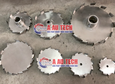 Các kích thước tiêu chuẩn của cánh khuấy phân tán cánh khuấy sơn