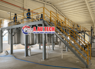 Lắp đặt dây chuyền sản xuất sơn theo yêu cầu - Giải pháp tối ưu cho nhà máy hiện đại