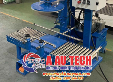 Máy đóng nắp thùng sơn di chuyển bằng con lăn giải pháp tối ưu cho khâu hoàn thiện đóng gói