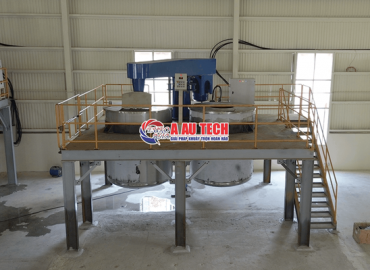 Máy khuấy sơn hệ xoay 5000 lít (120HP) Giải pháp khuấy trộn công nghiệp hiệu quả, tối ưu năng suất