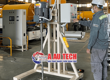 Mua Máy Khuấy Sơn 300 Lít Nâng Hạ Bằng Tời Điện Ở Đâu Uy Tín?