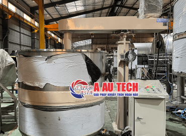 Máy khuấy sơn tốc độ cao hệ xoay 2000 lít